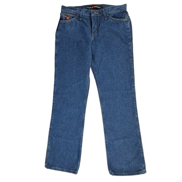Wrangler Womens FR Flame Resistant Jeans Size 7/8 9/10 (32x32) Lot of 2 READ - Picture 14 of 16